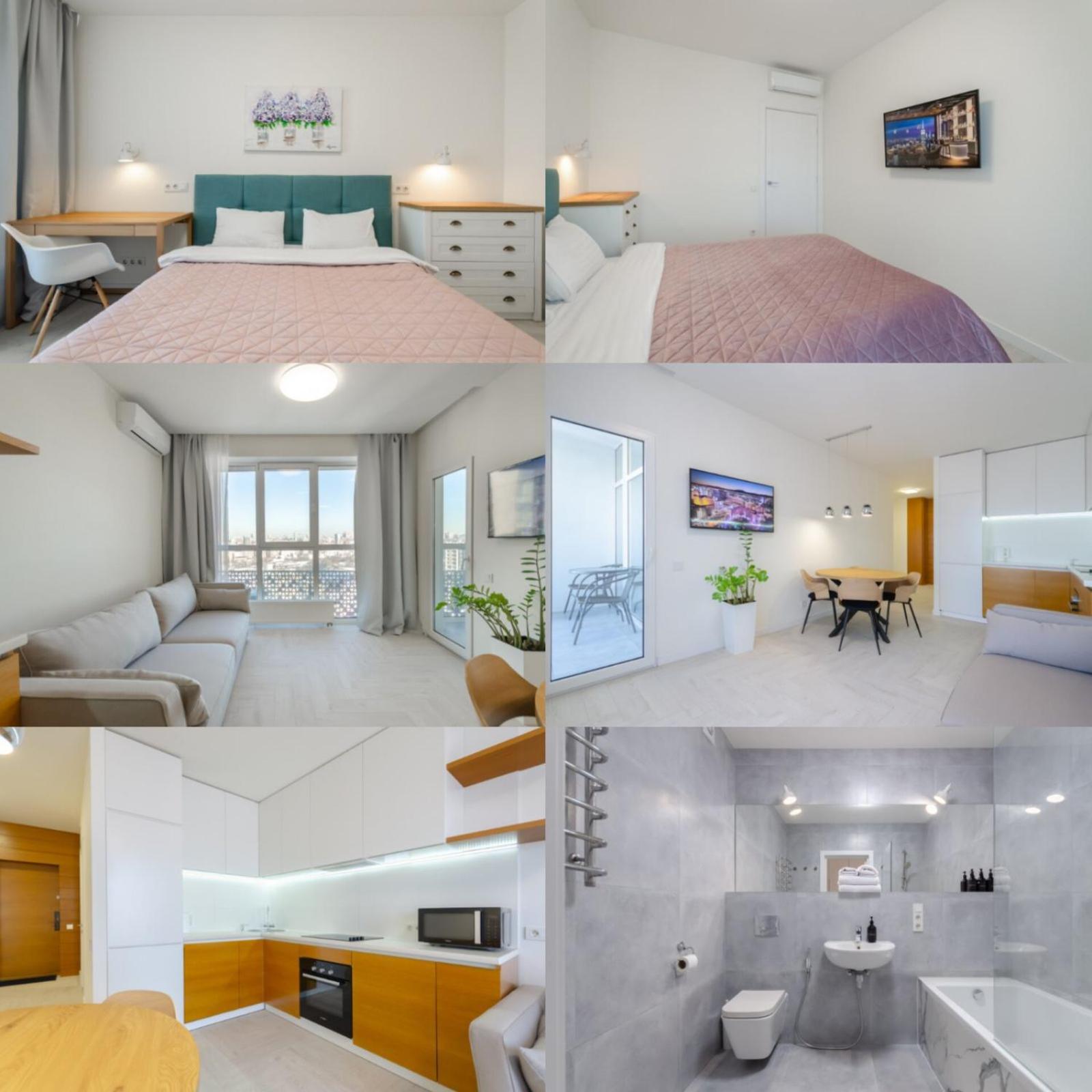 Petrovdom Apartments 7-13 In Rc Manhattan City,Beresteiskyi 11 Kijev Kültér fotó