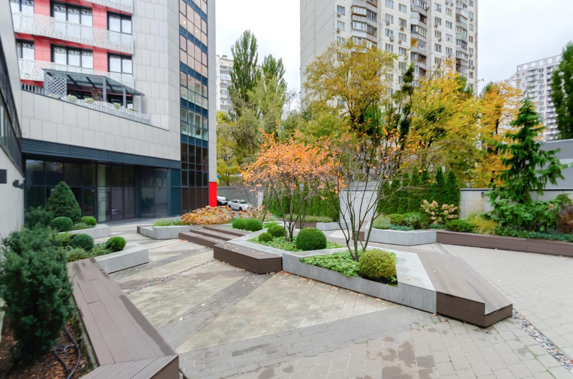 Petrovdom Apartments 7-13 In Rc Manhattan City,Beresteiskyi 11 Kijev Kültér fotó