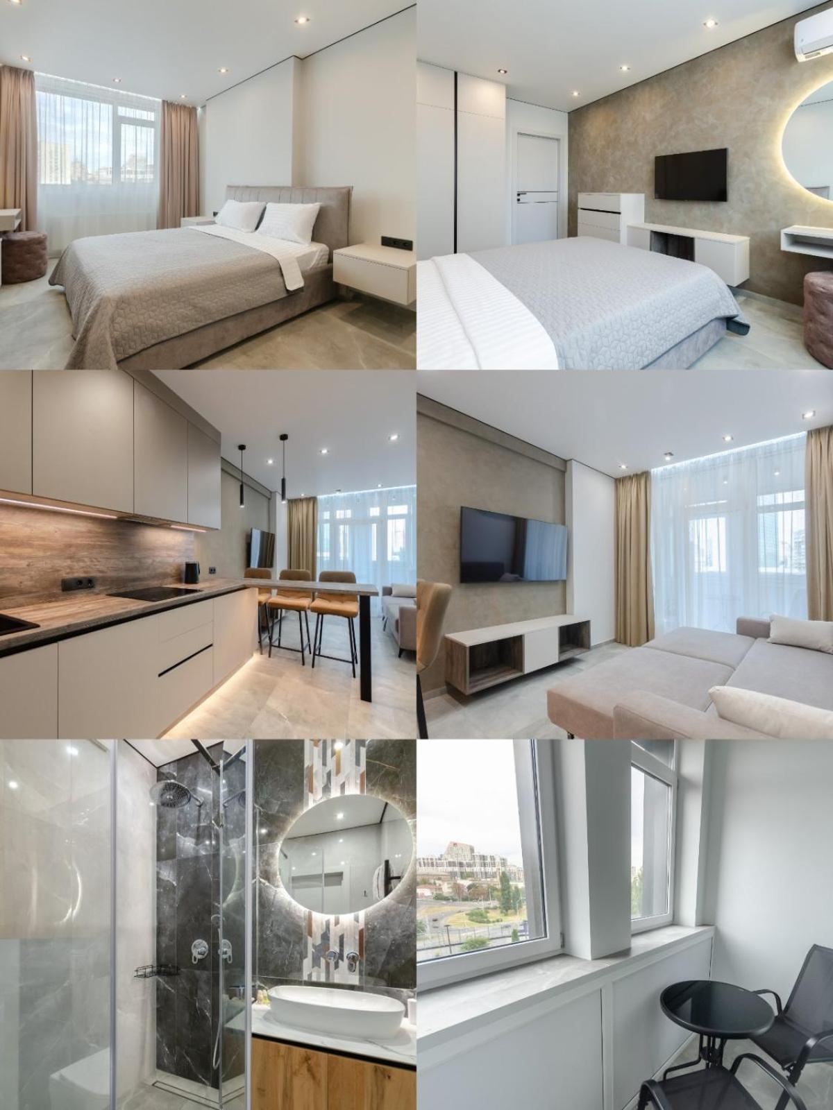 Petrovdom Apartments 7-13 In Rc Manhattan City,Beresteiskyi 11 Kijev Kültér fotó